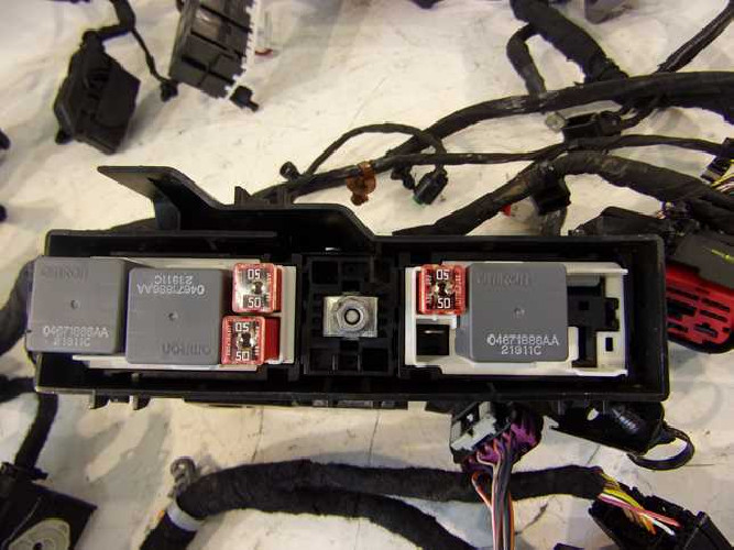 JEEP CHEROKEE KL LIFT 19- WIĄZKA INSTALACJA DESKI ROZDZIELCZEJ 68377609AC