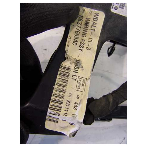 JEEP CHEROKEE KL LIFT 2.2 MTJ 19- WIĄZKA INSTALACJA KOMORY SILNIKA P68377609AC