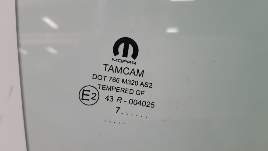 FIAT TIPO II HB SZYBA DRZWI PRAWA TYŁ