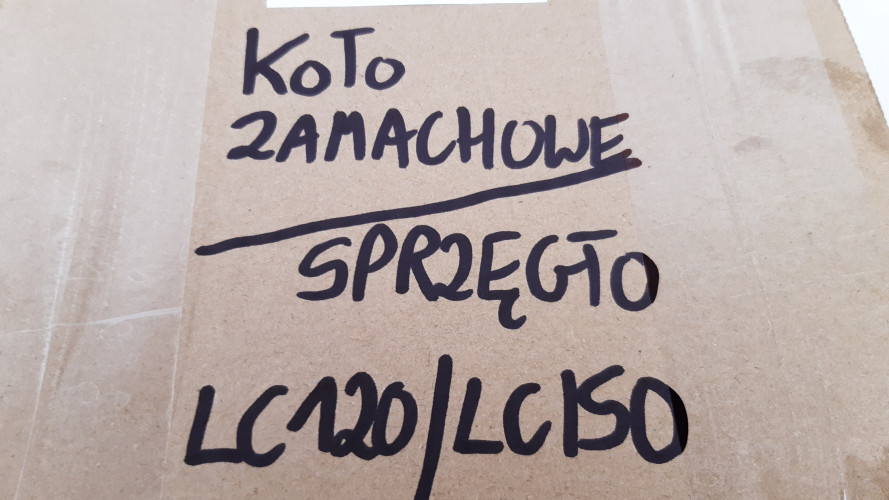 TOYOTA LAND CRUISER 120 150 KOŁO ZAMACHOWE SPRZĘGŁO