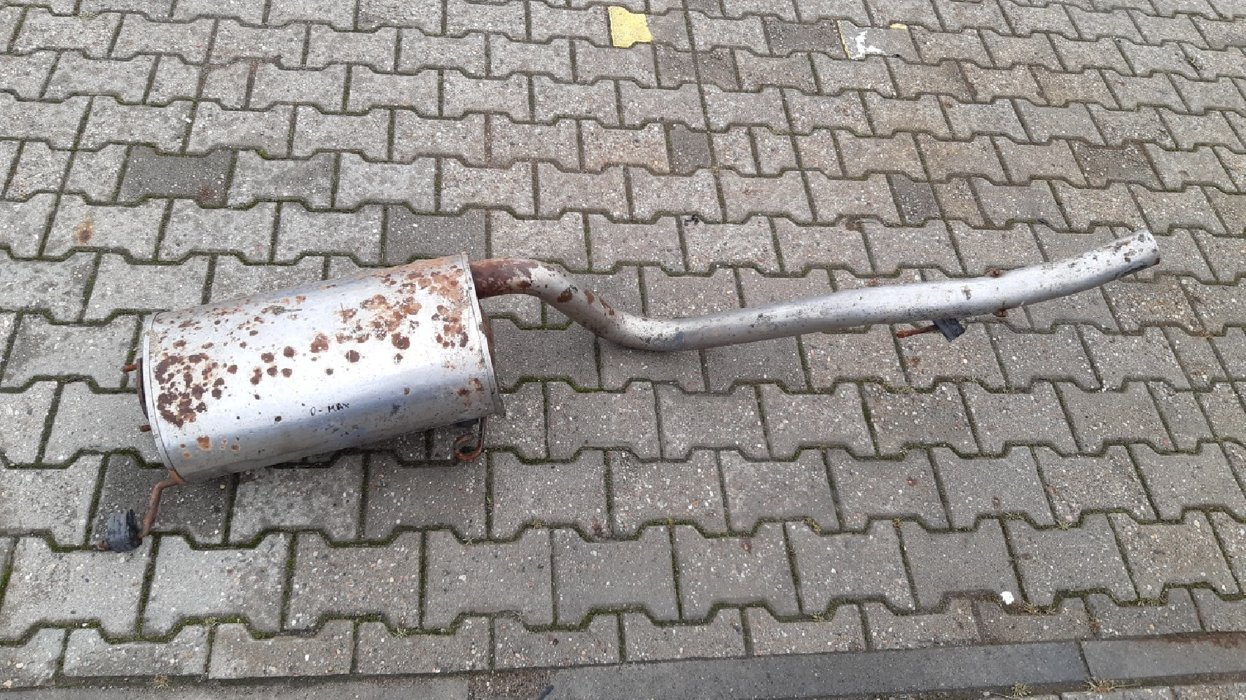 ISUZU D-MAX III TŁUMIK WYDECH RURA 898140589
