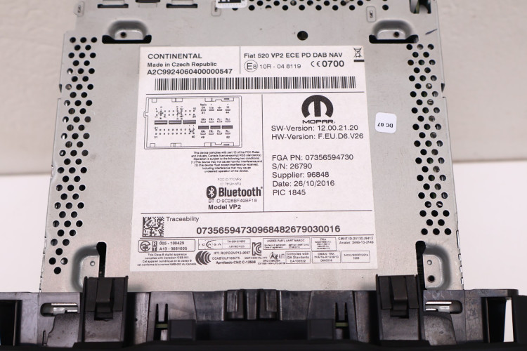 JEEP RENEGADE RADIO EKRAN NAWIGACJA 7356594730