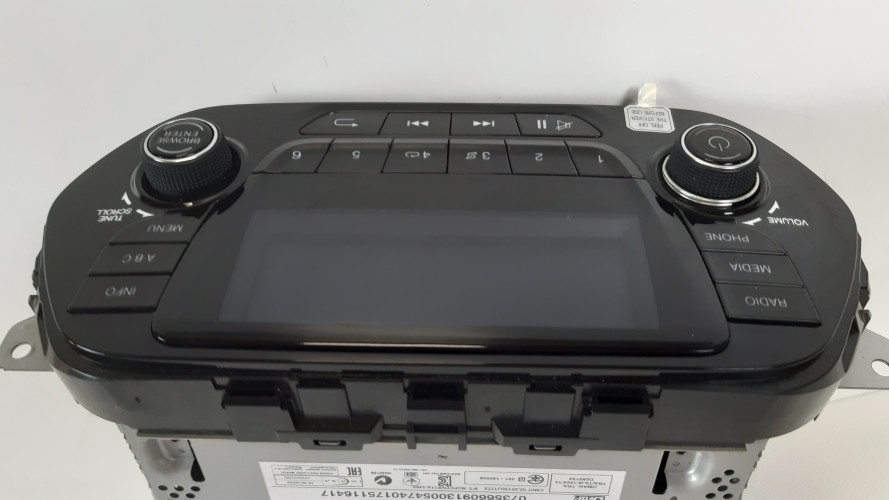 FIAT TIPO II RADIO CD BT 7356609130