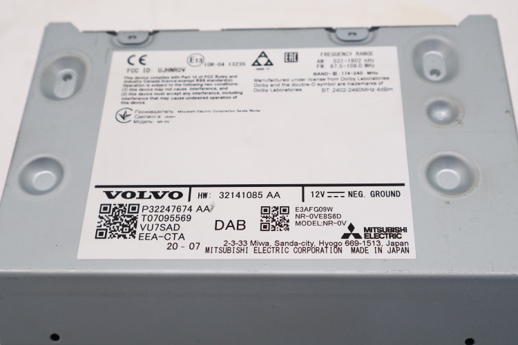 VOLVO XC40 RADIO NAWIGACJA 32247674