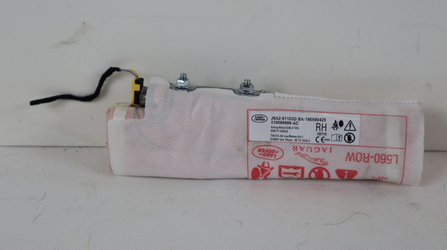 RANGE ROVER VELAR L560 AIRBAG FOTELA PRAWY PRZÓD J8A2-611D32-AC