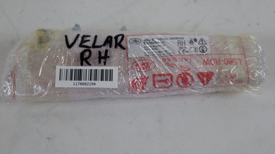 RANGE ROVER VELAR L560 AIRBAG FOTELA PRAWY PRZÓD J8A2-611D32-AC