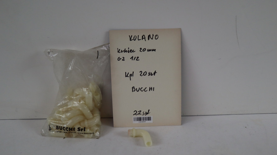 Bucchi 20 SZT KOLANKO KRÓCIEC WODY  ø 20MM G2 1/2