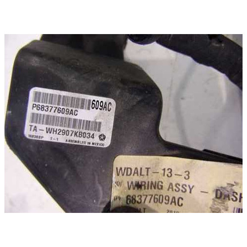 JEEP CHEROKEE KL LIFT 2.2 MTJ 19- WIĄZKA INSTALACJA KOMORY SILNIKA P68377609AC