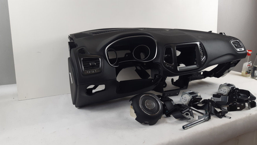 JEEP COMPASS II 17- DESKA ROZDZIELCZA ZESTAW AIRBAG