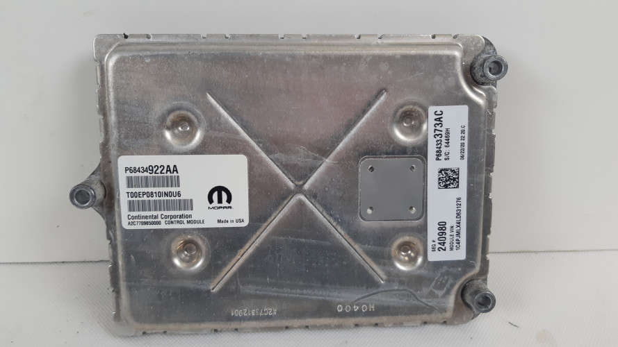 JEEP CHEROKEE KL 3.2 LIFT 19- STEROWNIK MODUŁ SILNIKA 68434922AA