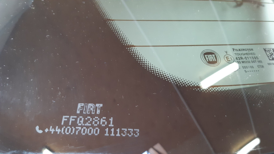 FIAT 500X CROSS KLAPA BAGAŻNIKA 888