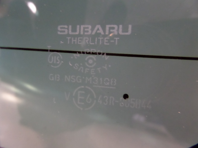 SUBARU IMPREZA GH 08-12 SZYBA TYŁ