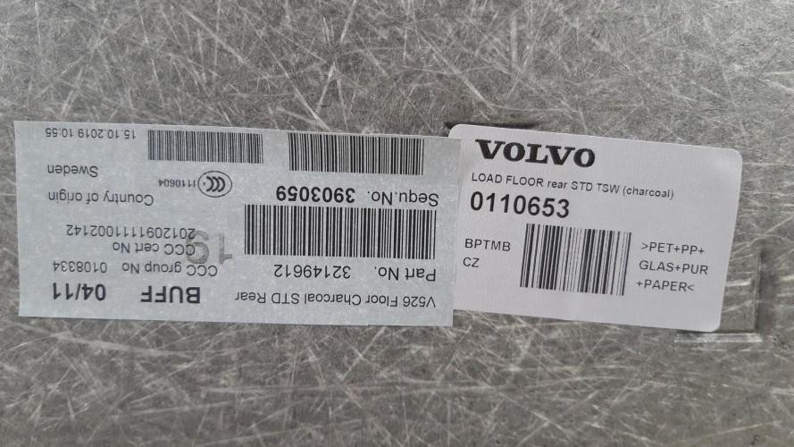 VOLVO XC90 II PODŁOGA BAGAŻNIKA 32149612