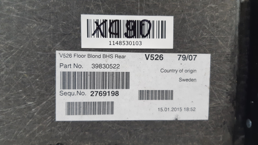 VOLVO XC90 II PODŁOGA BAGAŻNIKA 39830522