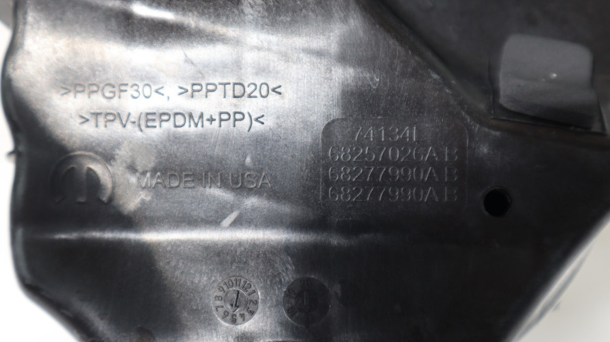 JEEP WRANGLER JL 2.2 CRD 18- OBUDOWA FILTRA POWIETRZA 68257026AB