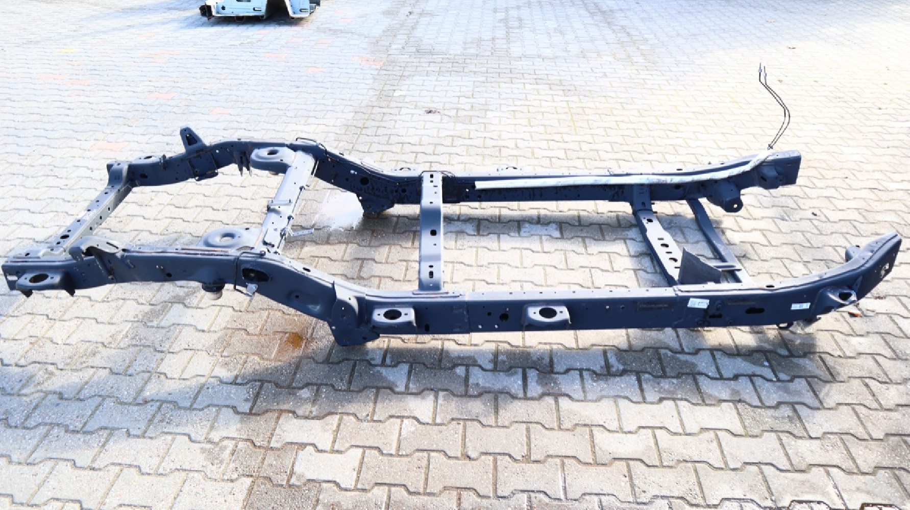 JEEP WRANGLER JL 18- 3.6 2.0T RAMA TYŁ PODŁUŻNICE STREFA ZGNIOTU