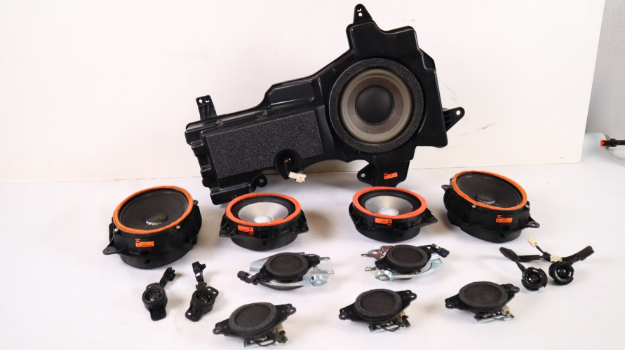 TOYOTA LAND CRUISER 200 GŁOŚNIKI NAGŁOŚNIENIE '05912-J0853, 08112-J0801, 03312-J0851, 04712-J0801