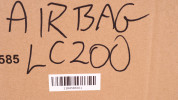TOYOTA LAND CRUISER 200 ZESTAW AIRBAG