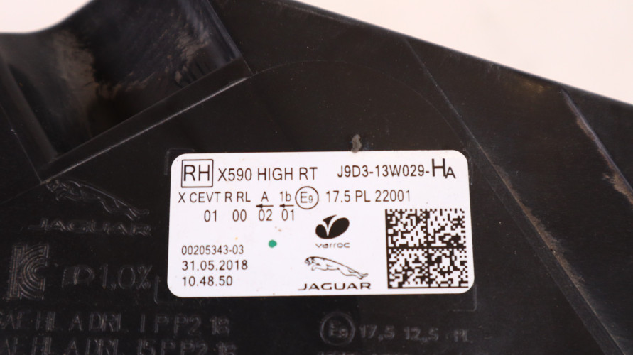 JAGUAR I-PACE X590 LAMPA PRAWA PRZÓD LED J9D3-13W029-HA