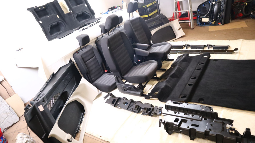 COMBO E BERLINGO IV RIFTER PROACE CITY DOBLO III FOTELE WNĘTRZE KOMPLET