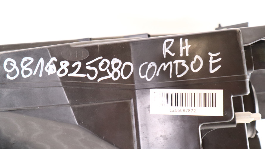 COMBO E BERLINGO IV RIFTER PROACE CITY DOBLO III  LAMPA PRAWA PRZÓD 9816825980