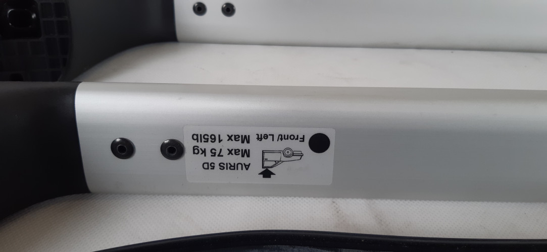 TOYOTA AURIS I 5 DRZWI BAGAŻNIK DACHOWY PZ403-E2612-GA