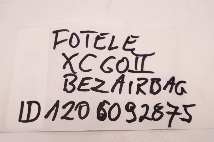 VOLVO XC60 II FOTEL FOTELE KANAPA UK