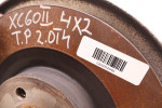 VOLVO XC60 II 2.0 T4 PIASTA ZWROTNICA PRAWA TYŁ 32217286, 32246510, 31687554