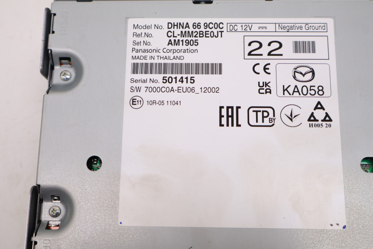 MAZDA CX-30 MODUŁ RADIA NAWIGACJI CL-MM2BE0JT