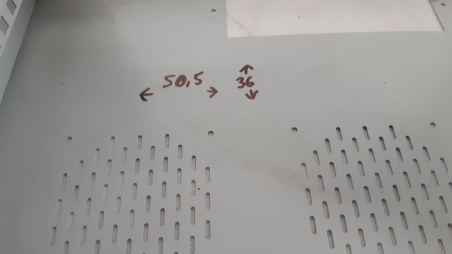 Szafa rack 45,5cm x 39,5cm x 56,5cm