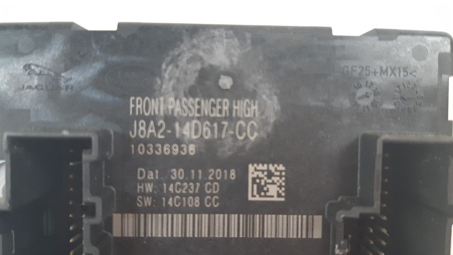 RANGE ROVER VELAR L560 MODUŁ DRZWI PRAWY PRZÓD J8A2-14D617-CC