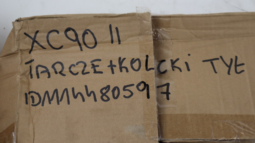 VOLVO XC90 II TARCZE HAMULCOWE TYŁ 31687439