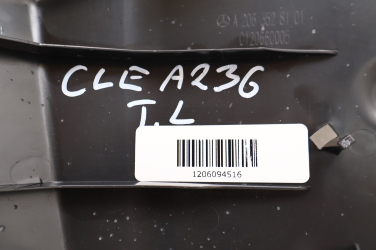 MERCEDES-BENZ CLE A236 OSŁONA WAHACZA SPRĘŻYNOWEGO LEWY TYŁ A2063528101