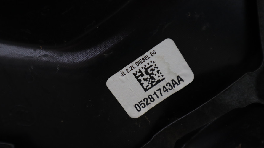 JEEP WRANGLER JL 2.2 CRD 18- OSŁONA SILNIKA 05281743AA