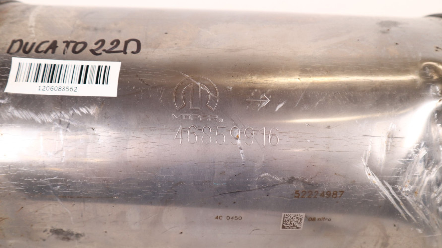 CITROEN JUMPER PEUGEOT BOXER FIAT DUCATO 2.2 HDI KATALIZATOR DPF 52224987, 46859916