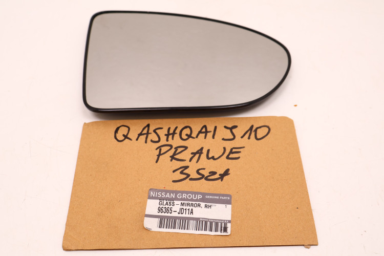 NISSAN QASHQAI J10 WKŁAD LUSTERKA PRAWY 96365-JD11A