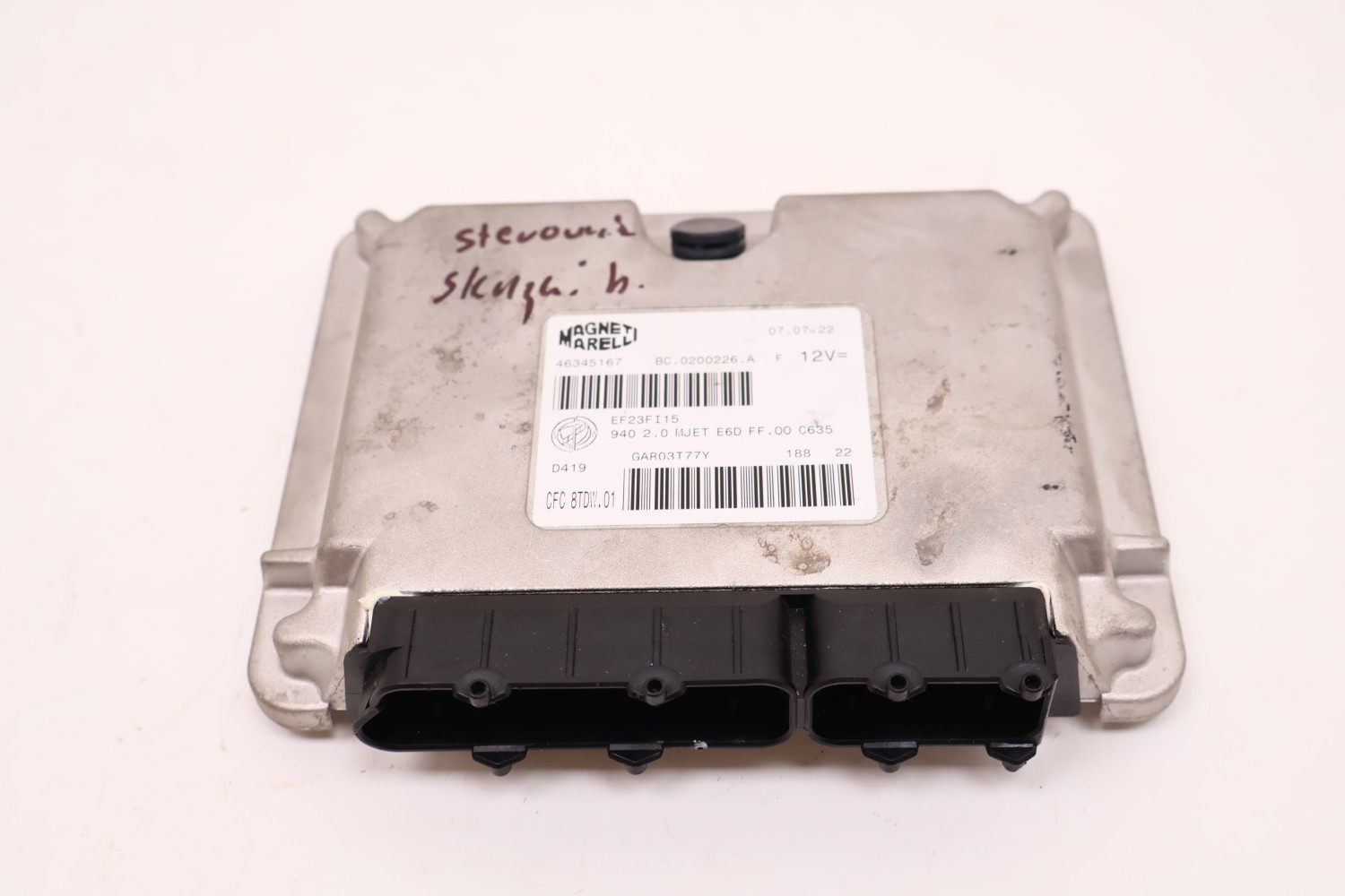 FIAT LANCIA ALFA ROMEO STEROWNIK SKRZYNI BIEGÓW 46345167