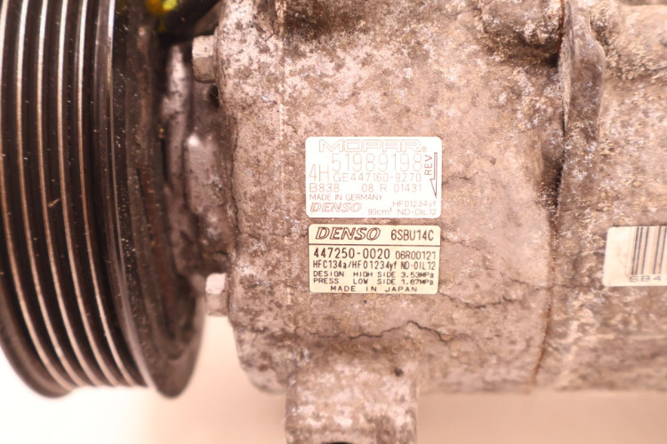 JEEP RENEGADE SPRĘŻARKA KLIMATYZACJI 51989198, 447250-0020