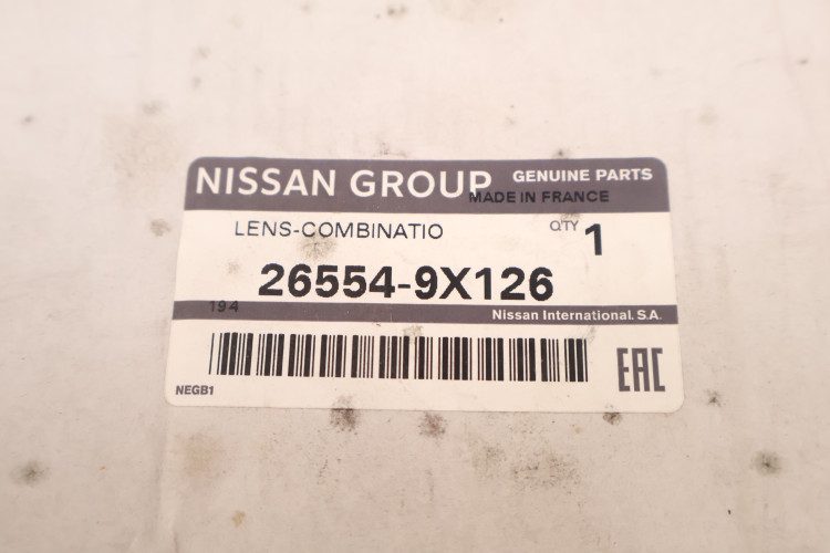 NISSAN FIAT RENAULT CITROEN PEUGEOT KLOSZ LAMPY TYŁ 265549X125