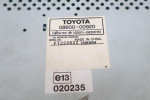 TOYOTA RADIO '08600-00920