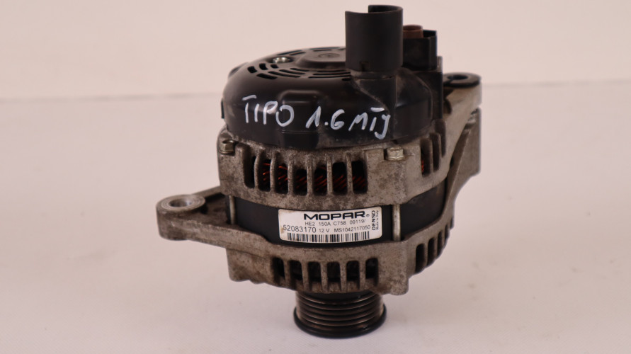 FIAT TIPO II 1.6 MTJ ALTERNATOR 52083170