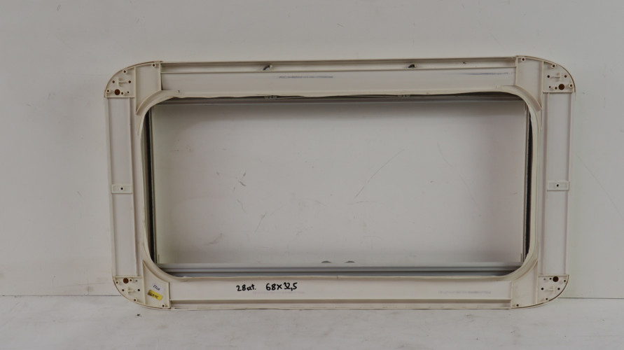 KAMPER PRZYCZEPA KEMPINGOWA MOSKITIERA ROLETA OKNA 68 CM X 32,5 CM
