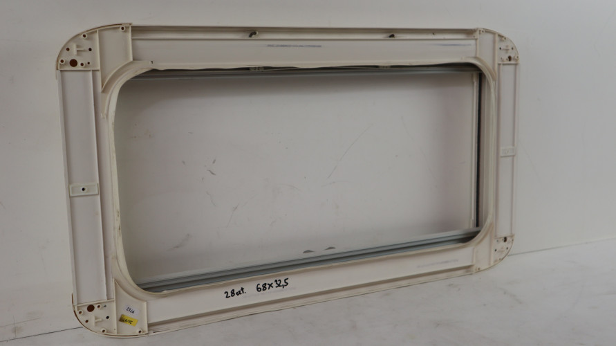 KAMPER PRZYCZEPA KEMPINGOWA MOSKITIERA ROLETA OKNA 68 CM X 32,5 CM