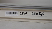 KAMPER PRZYCZEPA KEMPINGOWA MOSKITIERA ROLETA OKNA 68 CM X 32,5 CM