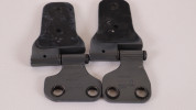 JEEP WRANGLER JL 18- ZAWIASY DRZWI PRAWYCH PRZÓD PDN 68297678, 68297676