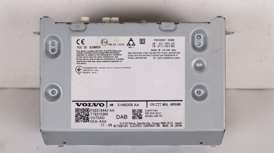 VOLVO XC60 II RADIO NAWIGACJA P32218443