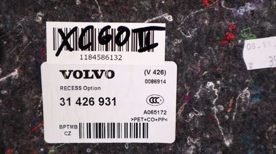 VOLVO XC60 II PODŁOGA BAGAŻNIKA 31426931