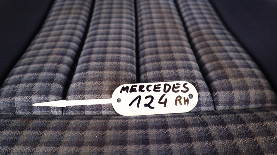 MERCEDES W124 FOTEL PRAWY PRZÓD