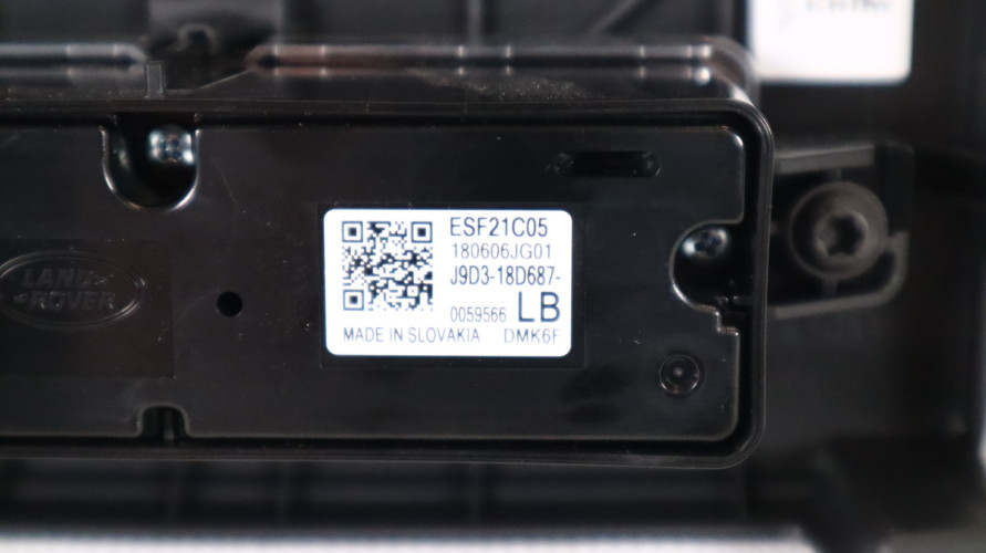 JAGUAR I-PACE PANEL PODGRZEWANIA FOTELI J9D3045L70AB, J9D3-18D687