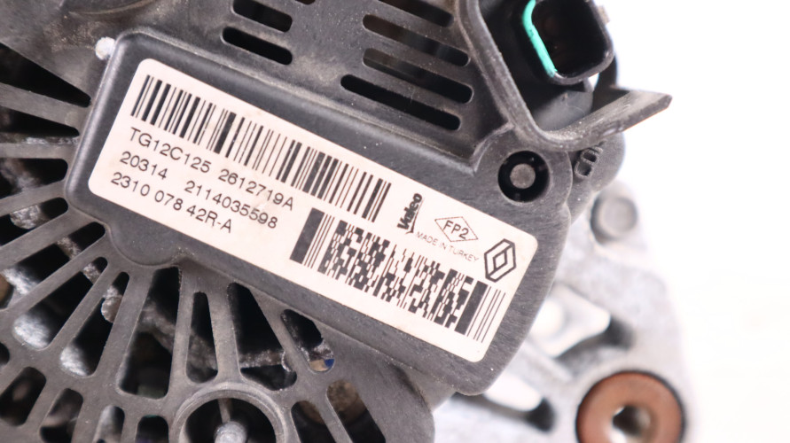 DACIA SANDERO II 0.9 TCE ALTERNATOR 2612719A
